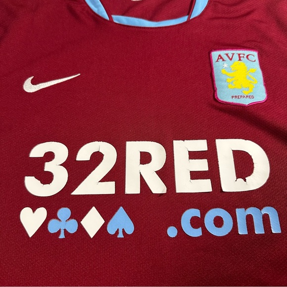 Aston Villa Home Shirt 2007-2008 Season Size XL - Picture 6 of 12